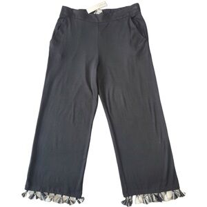 NWT Trina Turk Black casual Jennet Tassel pants size s